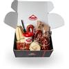 Moretti® Cesto Regalo Artigianale Calabria - Salumi & Formaggi Tipici - Confezione da Degustazione - Ideale come Idea Regalo Natale 2025, Feste, Eventi (Cestino di Calabria)