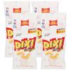 Generico 4X San Carlo Dixi Cornetti di Mais Gusto Formaggio Formato Multipack con all'interno 6 Buste da 25g, Senza Glutine (Gluten Free) 150g
