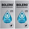 Generic Set Bolero Drink da 48 Bustine Lemonade 3 grammi 3 gr Gusti Diversi Assortimento alla Frutta Preparato Polvere Solubile Bevanda Fresca in Acqua,144 grammi dolcificato stevia,0.14 kilograms