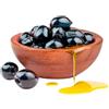 Anadoludan Sofraniza Gemlik Sele Olive nere oleose - 1 kg - Olive turche naturali | Tradizionalmente fermentato, senza conservanti, condimento intensivo