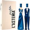 GENERIC Cassetta L'Astemia Pentita Dinamico Limited Edition, 2 bottiglie da 0,75 ℓ, Cassetta di legno