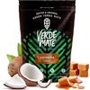 Verde Mate Green Carmella 500 g | Yerba Mate con Aroma di Caramello | Lattina in Metallo con Dosatore | Bevanda dall'Aroma Invitante