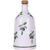 Voglia di Puglia Olio Extravergine Di oliva Italiano Orcio In Ceramica Idea Regalo Selezione Profumo Intenso Monovarietale Peranzana 500 ml