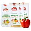 Mamà - pack 3 sughi Peperoni e Pecorino vegani. Monoporzioni pronte e senza formaggio. 15 porzioni. Sugo Peperoni e Pecorino (15 porzioni)