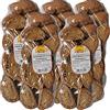 Amanti taste and passion Pane Biscottato Integrale | O' Mascuotto | Specialità Italiana | Alta Qualità Artigianale | 4,8 Kg Freselle | 6 Buste da 800Gr | Ingrediente Caponata Napoletana | Idea regalo