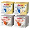 Generico Set 80 Capsule Ristora Compatibili con le Macchine ad uso domestico Nescafè®* Dolce Gusto®* 40 Cioccolato bianco 40 Cappuccino senza lattosio