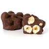Dolciaria Fiorillo Nocciolati al Cioccolato Artigianali 1Kg Dolciaria Fiorillo | Nocciole ricoperte da Cioccolato Fondente | Sigillati singolarmente in Monoporzione