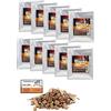 AlcoFermBrew 10 x Alcotec Whisky Single Strain 23g - Lievito con Enzima per Mosti di Cereali, Fermentazione di Orzo, Mais, Riso e Patate