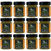VAL D'ESARO Marmellata ai 3 Agrumi di Calabria - 12 vasi da 250g - Clementina, Arancia Navel e Limone - Senza Conservanti né Additivi - Prodotto Artigianale - Val D'Esaro