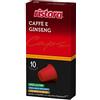 RossoCrema CAFFÈ GINSENG RISTORA - 10 CAPSULE COMPATIBILI NESPRESSO da 7.5g