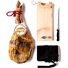 COMABU La Nevera Española | Paleta Curata, Porta Prosciutto, Coltello e Grembiule | Peso 4,5 KG | Curación Minima 10 Mesi | Prosciutto Comabu | Il Prosciutto della Nevera Española