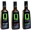 Olico Selections Selezione Olio Quattrociocchi Delicato - Superbo - Olivastro 500ml x 3
