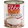 HDS ROBO 800 GR CREMA AI 4 FORMAGGI PARMIGIANO REGGIANO,FONTAL, EMMENTHAL, E CHEDDAR A BASE DI FORMAGGI FUSI PER PASTA O PIZZA