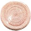 Generico Rete elastica per carni insaccati Salumi Rosso/Bianco Lunghezza 5 mt. Ideale per arrosti (16 QUADRI)