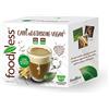 FoodNess - 50 Capsule +10 omaggio caffè al ginseng vegan con zucchero di cocco compatibile con sistema Dolce Gusto privo di latte,derivati e glutine