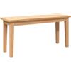vidaXL Panca 90 cm in Legno Massello di Hevea