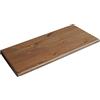 MODULARREDO | MERCURIO Mensola da Muro, Mensola Legno, Scaffali Legno, Mensola da Parete, 36x16x1,8 cm, Noce - Made in Italy