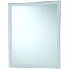 Feridras 332011 Specchio con Cornice, ABS, Bianco, 2x50x60 cm