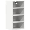 vidaXL Mobile Pensile "Riga" Bianco 30x29,5x60 cm
