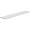 MODULARREDO | SMART Mensola da Muro, Scaffale Legno, Mensola da Parete, 116x23.7x2.3 cm, Bianco - Made in Italy