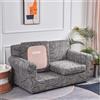 AQIGR Copridivano 2/3/1 Posti Con Braccioli Stretch, Cuscino Separati Elastico, Decorazione del Soggiorno (Color: #16, Size: 2 Seater)