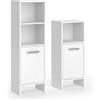 Vicco Set di mobili da bagno Karli, Bianco,