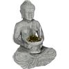 ATMOSPHERA CREATEUR D'INTERIEUR - Statua di Buddha seduto in cemento H40cm