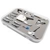 ckpsms CY-015R - Set universale di piedini a pressione per Babylock, Bernina (serie Bernette), Brother, 15 pezzi