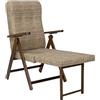 LIBEROSHOPPING.eu - LA TUA CASA IN UN CLICK Poltrona relax MOLISANA reclinabile 4 posizioni con prolunga poggiapiedi (Tortora)