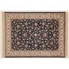 Unique Tapis Viva Tappeti Farshian Hereke 2 Tappeto, Viscosa, Blu Scuro, 230 x 160 cm