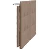 HEFZGDB Cuscino Testiera Cappuccino 120 cm in Similpelle Testiere Letto Testiera Letto Una Piazza E Mezza Testata Letto Matrimoniale Spalliera Letto Matrimoniale per Camere Da Letto Camera Degli Ospiti
