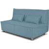 Nuvole di Sonno - Divano Letto Levante 2 Posti con Materasso Piazza e mezza 120x190, Prontoletto con Rete Elettrosaldata Richiudibile, Rivestimento Sfoderabile, 2 Cuscini in Omaggio, Made in Italy