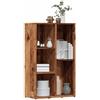 Generico Libreria Legno Antico 50x25x80 cm in Legno Multistrato,Marrone,12.7kg,855780