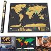 LGVSHOPPING Mappa del Mondo Mappamondo da Grattare Cartina Geografica Viaggia Vacanza Poster per Segnare Lo Stato Che Avete Visitato