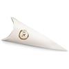 Doni Bomboniere Nozze 10PZ Scatoline per Confetti A Forma Oro di Cono con Numero 50 in Rilievo Idee Regalo Complete Originali Economiche