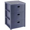 Stefanplast CASSETTIERA 3 ELEGANCE 40X40X60 NAVY