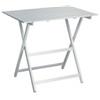 Liberoshopping Tavolo Pieghevole in Legno Finitura Bianco 60x77 cm Salvaspazio per Casa Locali Bar Ristoranti