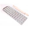 SFCOEABR VERBANIA SHOP - Raviolatore da Quadro 48 Posti con Rullo cm. 28x10, Raviolo 1,6x1,6
