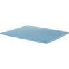 Materassimemory.eu Topper correttore Memory Foam Singolo Mis. 80x190 5cm Rivestimento Aloe Vera sfoderabile