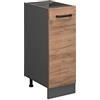Vicco Colonna dispensa cucina R-Line, Rovere dorato, 30 cm