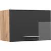 Vicco Pensile da cucina Fame-Line, Antracite lucido, 60 cm Piatto, per la combinazione con altri moduli della serie Fame-Line