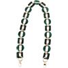 KONTONTY Catena per Borse in Resina Verde Vintage, Catena di Ricambio Staccabile e Decorativa, per Borse alla Moda a Natale e Ringraziamento