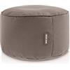 Green Bean© Sgabello a sacco 25x45cm con imbottitura in perle EPS Pouf Cuscino Poggiapiedi per poltrona a sacco Cuscino per pavimento bambini e adulti solleva le gambe siediti Cachi