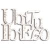 Declea Targa in Legno Ubi tu ubi Ego Scritta d'Amore, Decorazione d'appoggio per la casa, Idea Regalo San Valentino per Lui Lei, Lettere in Legno Decorativo, Design