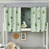 Treer Tenda Letto a Castello, Tenda da Letto Matrimoniale Panno Oscurante Antipolvere Tenda da Letto Oscuranti per Privacy in Traspirante per Tenda a Baldacchino (Avocado Verde,1.2x2M)