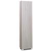 MONDO VIRO Mobile colonna in legno multiuso 1 anta 4 ripiani Cristina cm 43x29 190h (Olmo Chiaro/Olmo Chiaro)