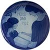 ROYAL COPENHAGEN PIATTO FESTA DELLA MAMMA 1982 ORIGINALE PORCELLANA PRIMA SCELTA
