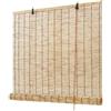 Generic Ventilata Cortina di Bamboo per Privacy, Senza Fili Tende di bambù per Interni ed Esterni, Tende a Pacchetto in bambù per Giardino Finestra(120x300cm/47x118in)