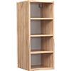 Vicco Pensile Fame-Line, Rovere dorato, 30 cm | Vano a giorno · 3 Ripiani · ✓ Liberamente combinabile · Profondità - 32,5 cm · ✓ Tutto a portata di mano