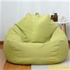 Odot Pouf Poltrona a Sacco, Poltrona Sacco, Sacchetto di Fagioli con Manico, Salotto Bean Bag, per Decorazione della Soggiorno Giardino (Senza Ripieno) (L(90x110cm),Verde)
